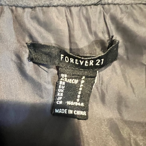 Forever 21 pea coat size S - Picture 4 of 6